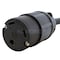Ac Works Extension Cord, SOOW, TT-30R, TT-30P, 1 ft., Black STT30PR-012 - alternate 4
